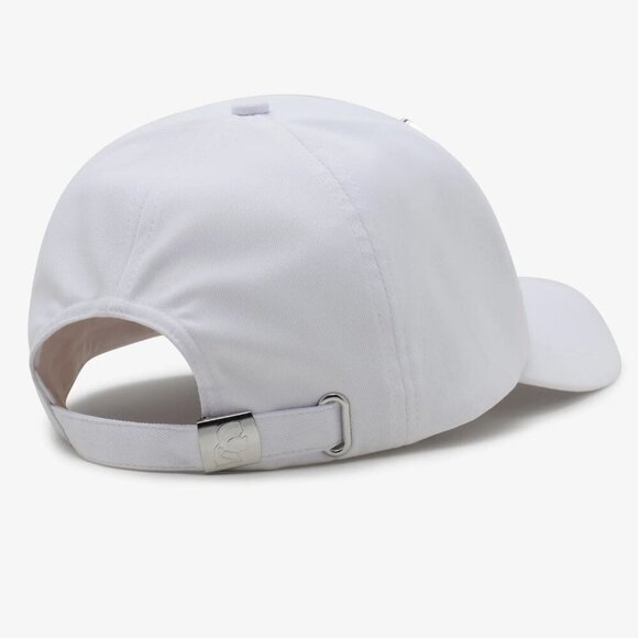 NWT Karl Lagerfeld Paris Women/Men Cate Pins Baseball Cap in White $58.00 - Picture 4 of 16